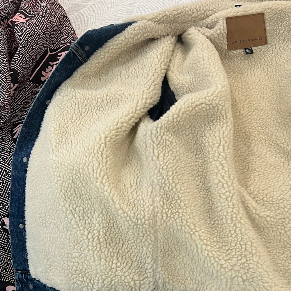 Denim Lined Jacket - Picture 6 of 7